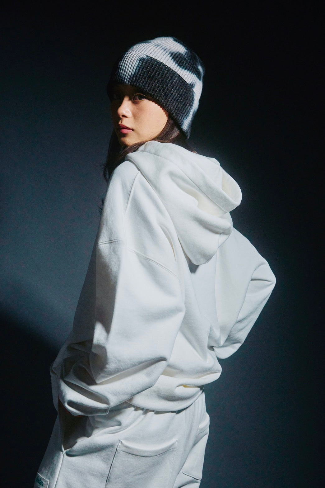 Logo Heavy Hoodie(WHITE)