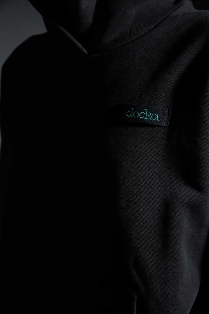 Logo Heavy Hoodie(BLACK)