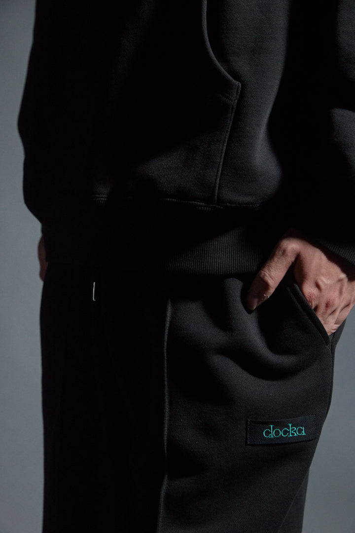 Logo Sweat Pants(BLACK)