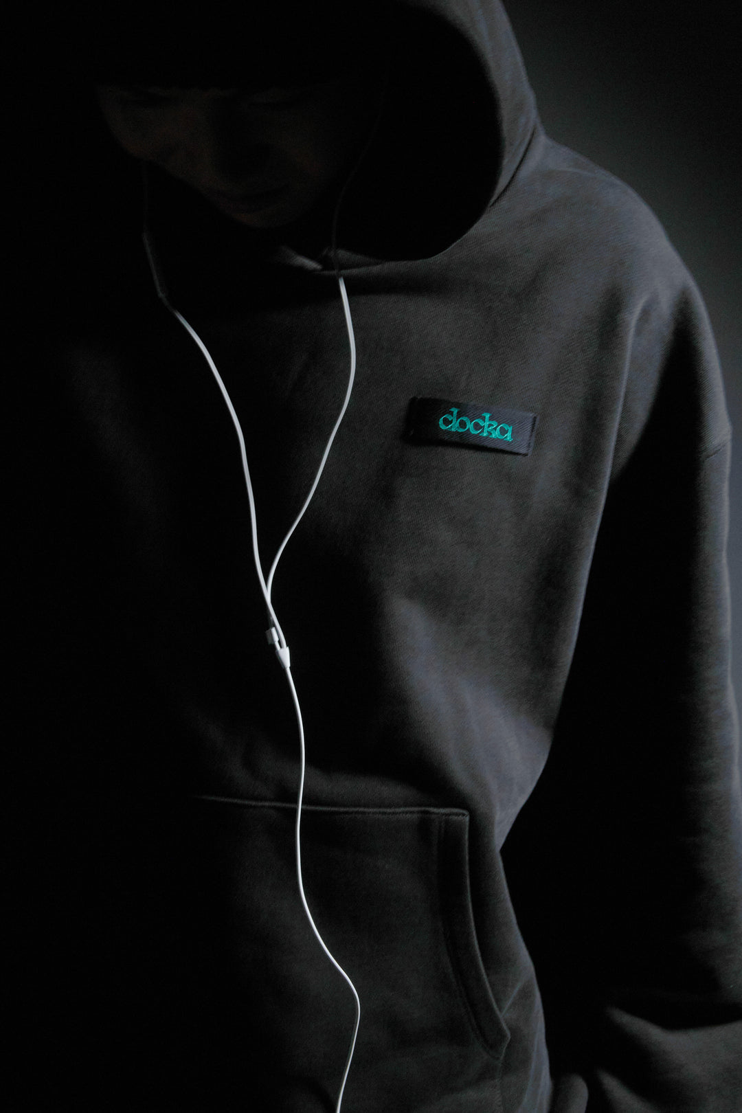 Logo Heavy Hoodie(BLACK)