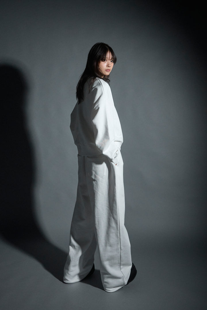 Logo Sweat Pants(WHITE)