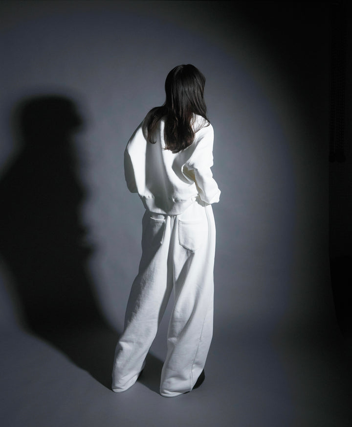 Logo Sweat Pants(WHITE)