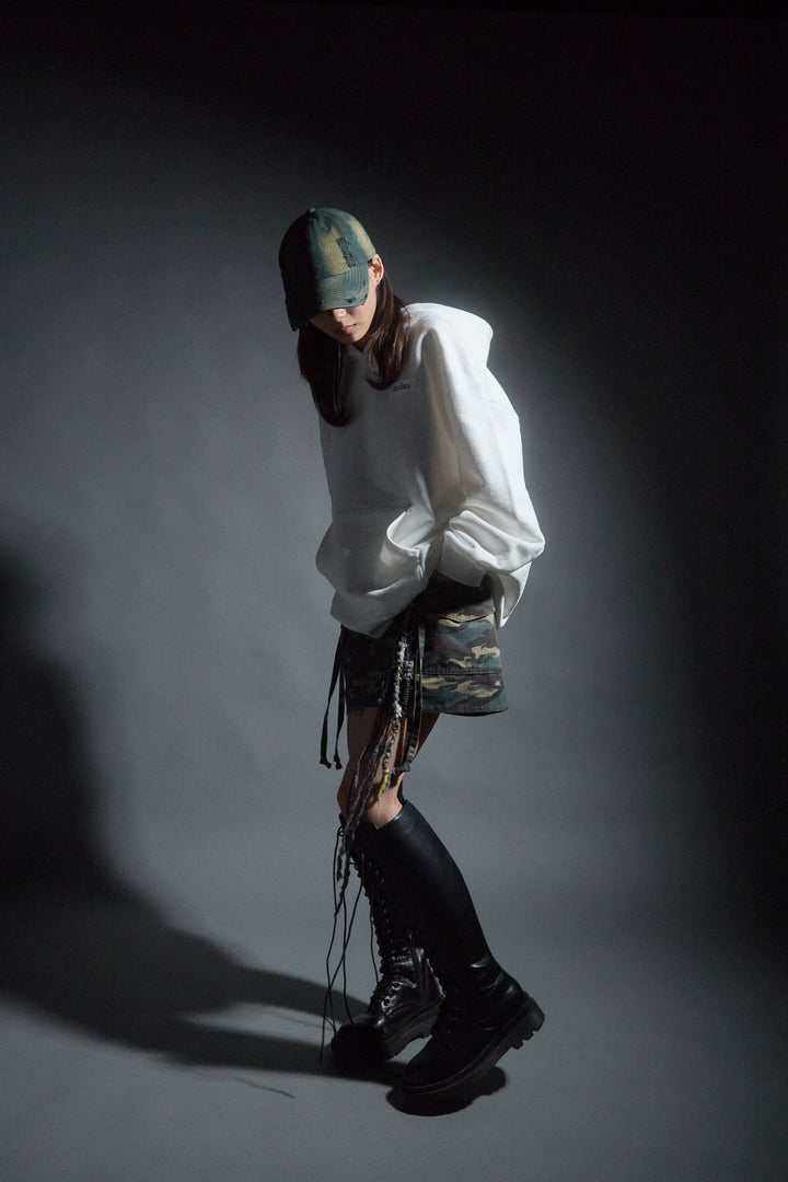 Logo Heavy Hoodie(WHITE)