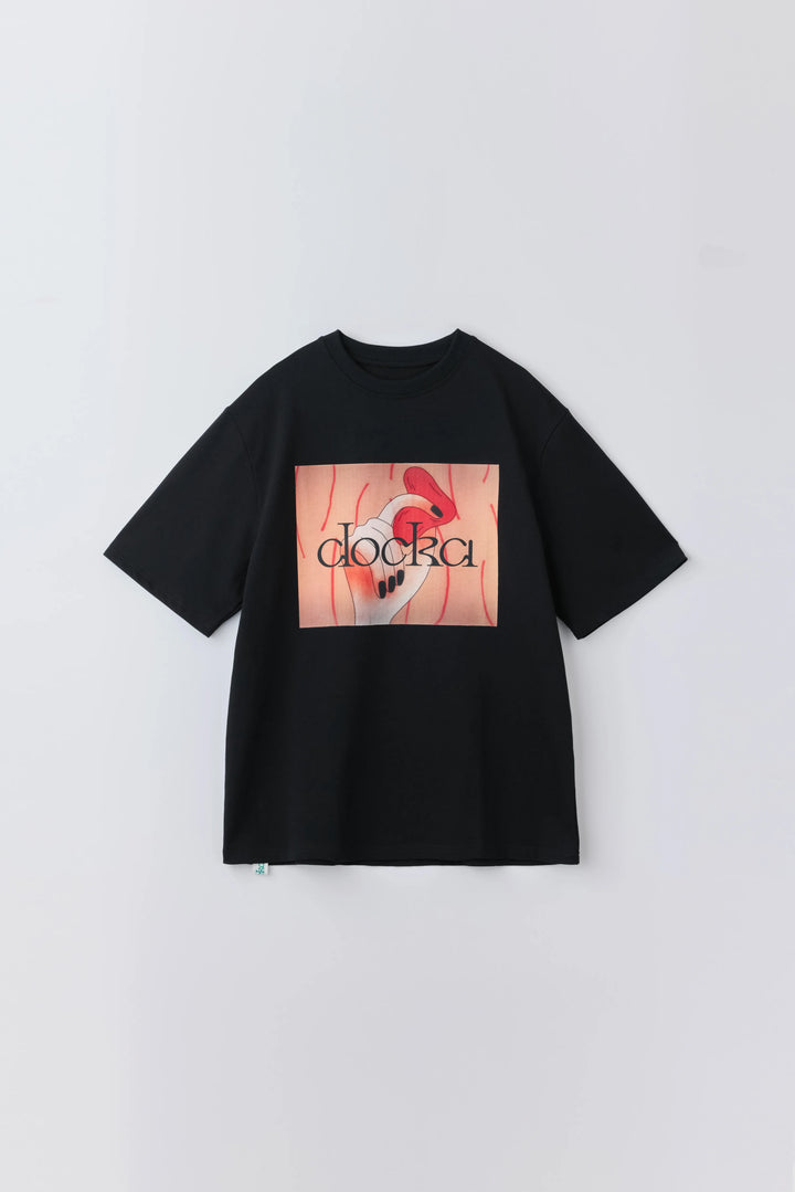 Heart Grip Graphic over tee