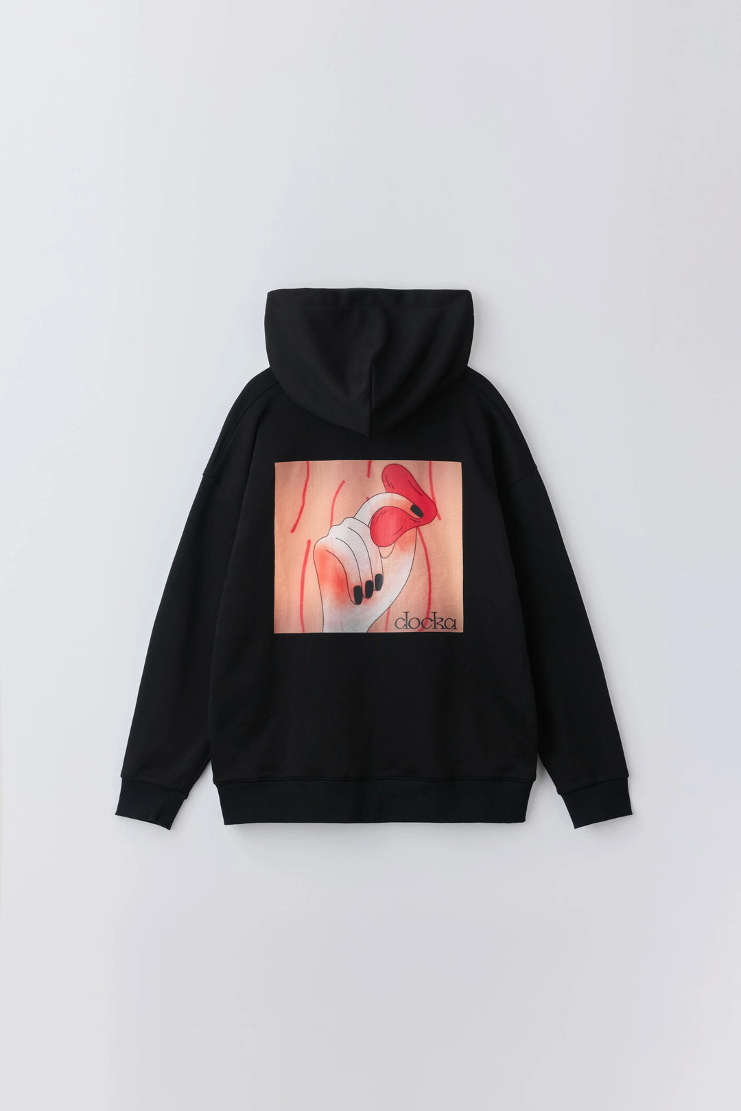 Heart Grip Graphic Hoodie