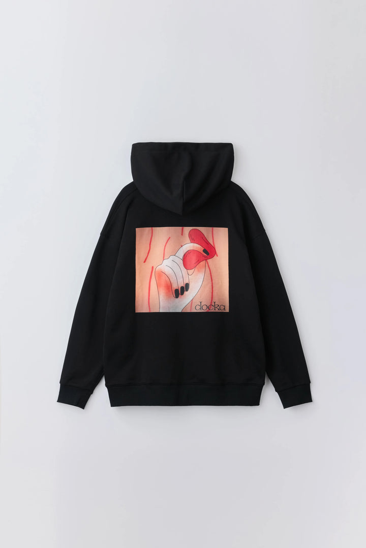 Heart Grip Graphic Hoodie