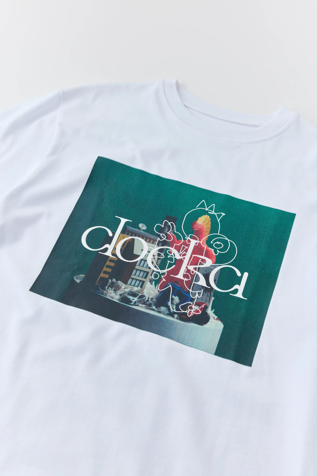 Monster Metropolis Graphic over tee