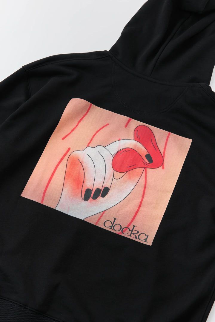 Heart Grip Graphic Hoodie