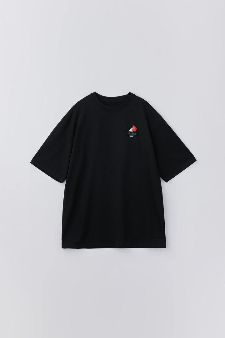 One point over tee / BLACK