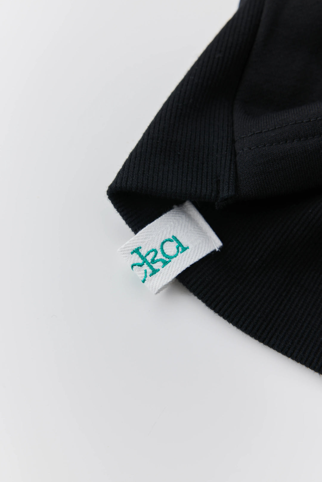 anytime logo zip parka / black