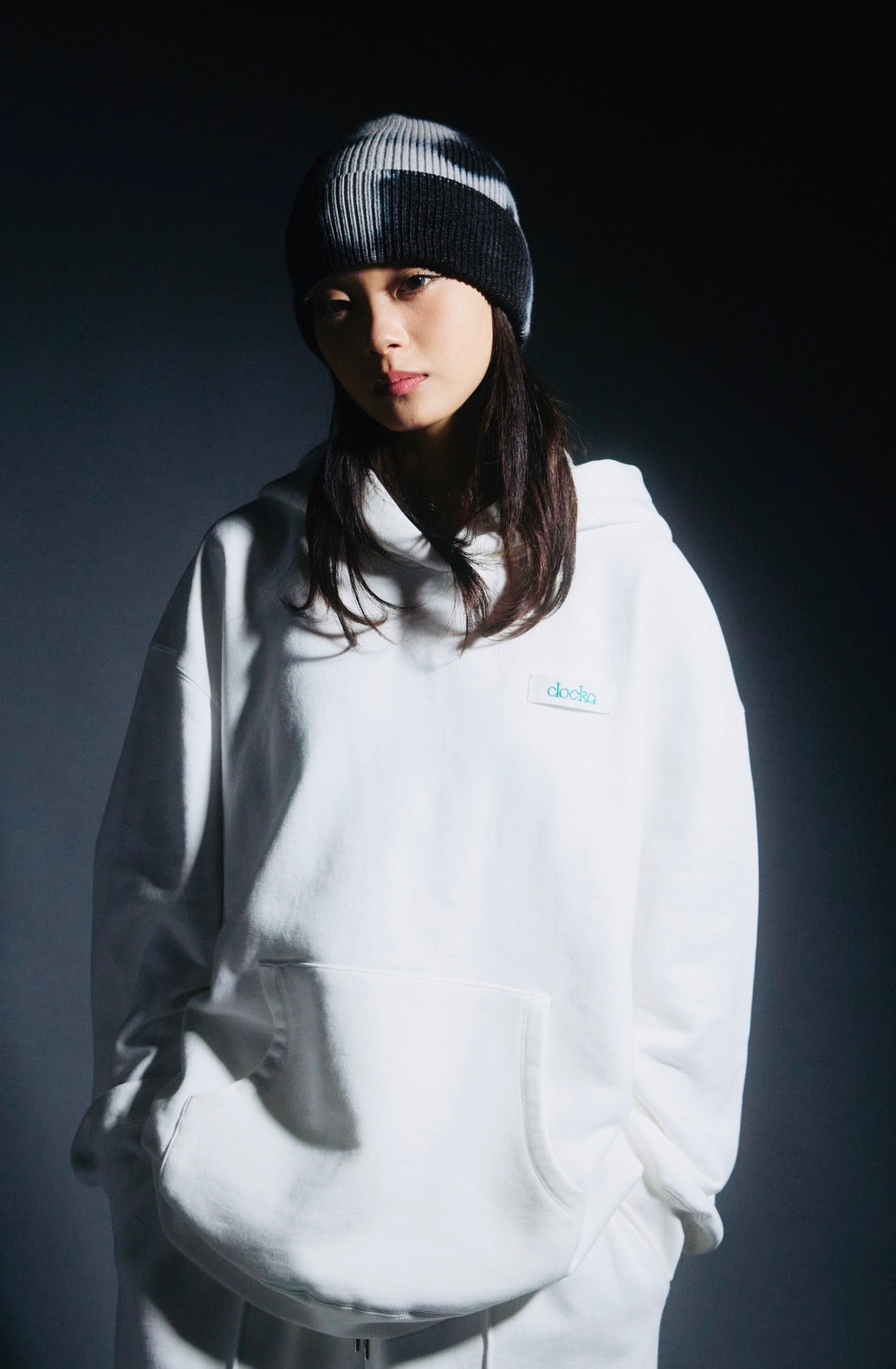 Logo Heavy Hoodie(WHITE)