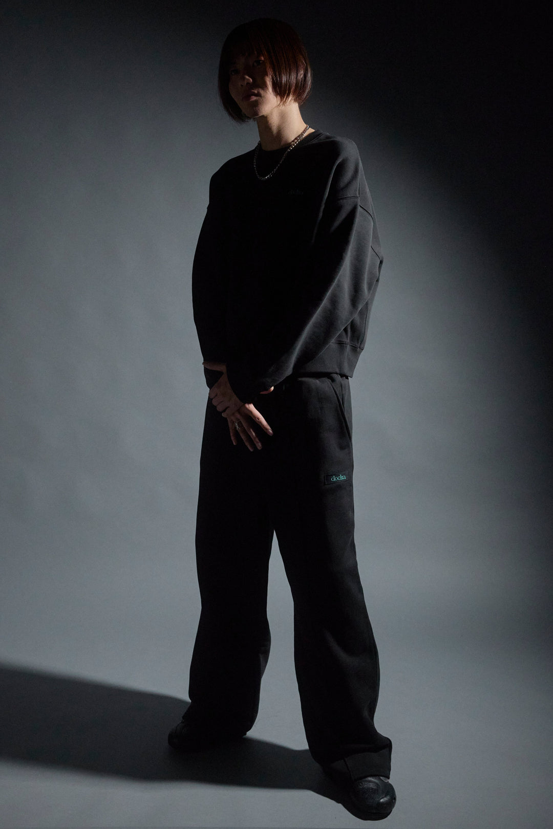 【SET】Logo Heavy Sweat/Logo Sweat Pants(BLACK)