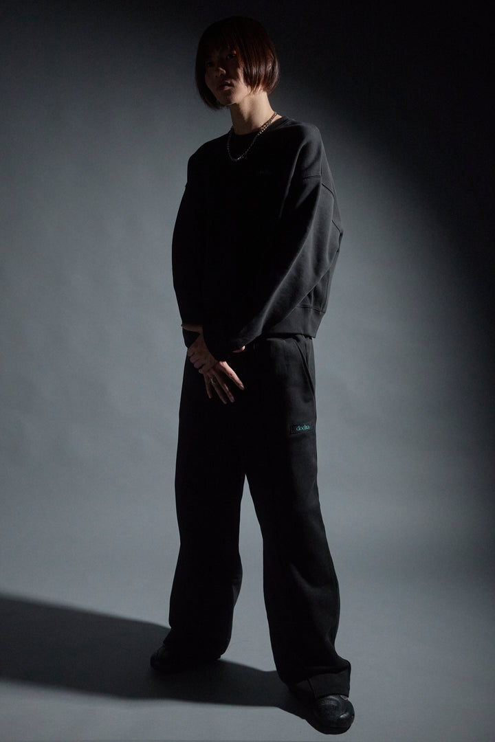 【SET】Logo Heavy Sweat/Logo Sweat Pants(BLACK)