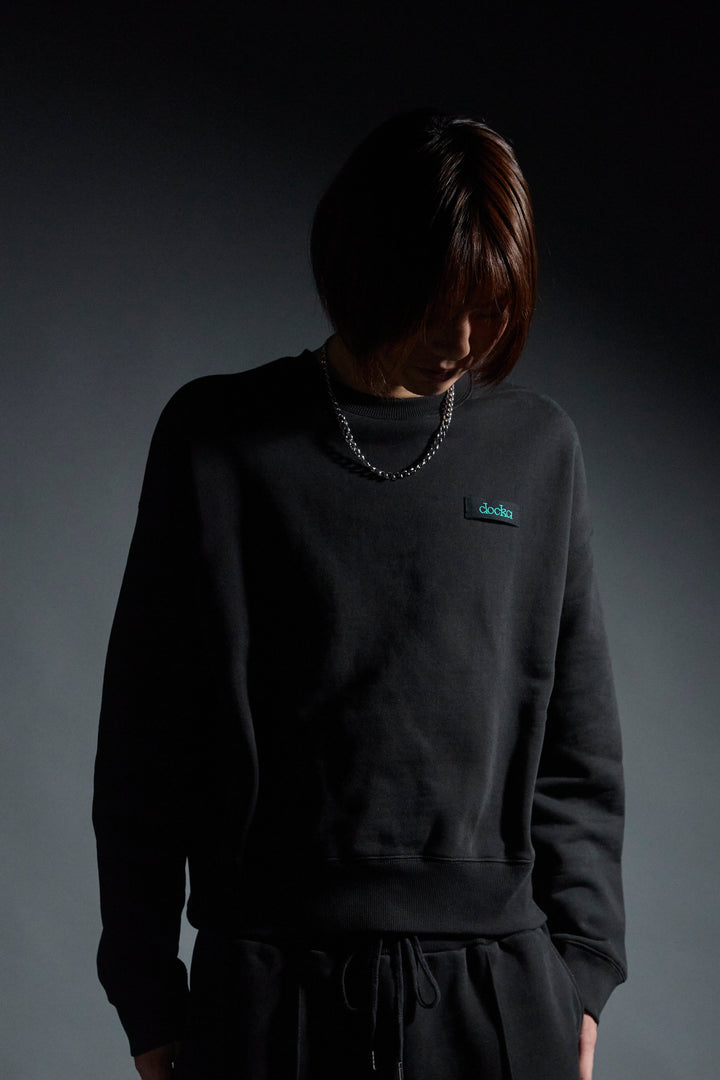 Logo Heavy Sweat(BLACK)