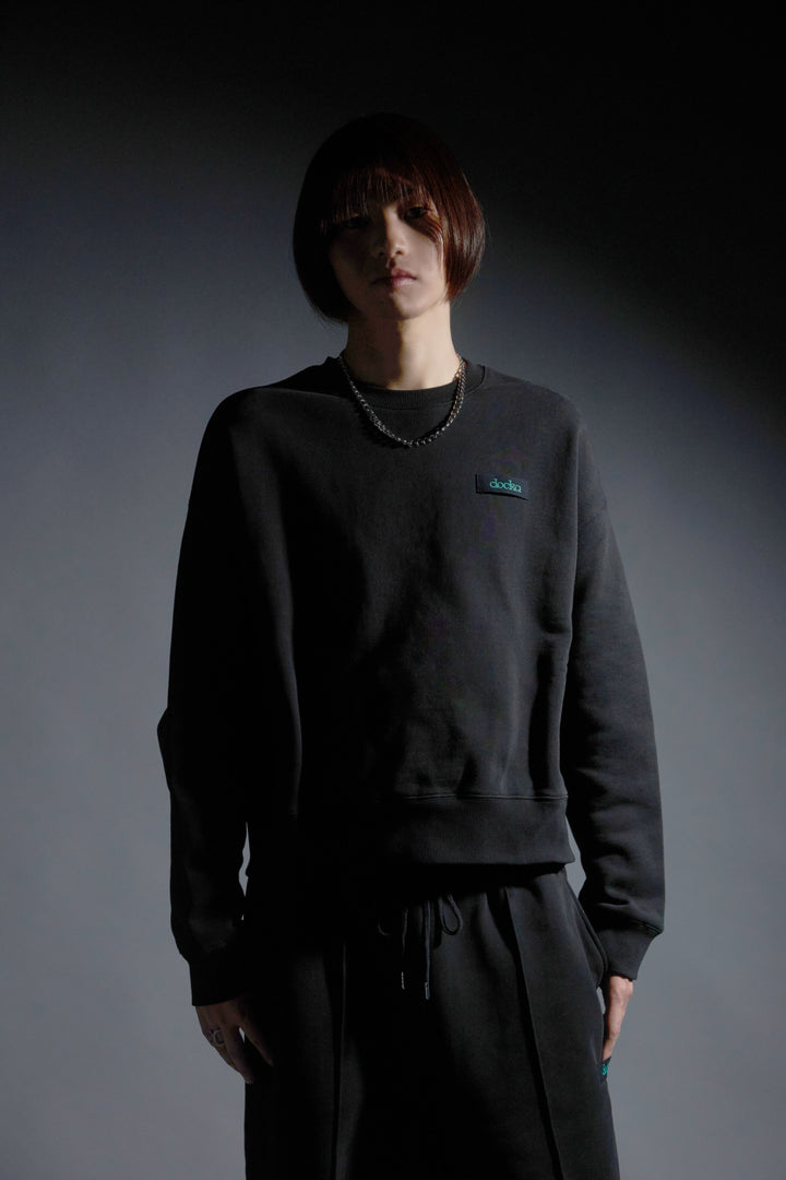 Logo Heavy Sweat(BLACK)