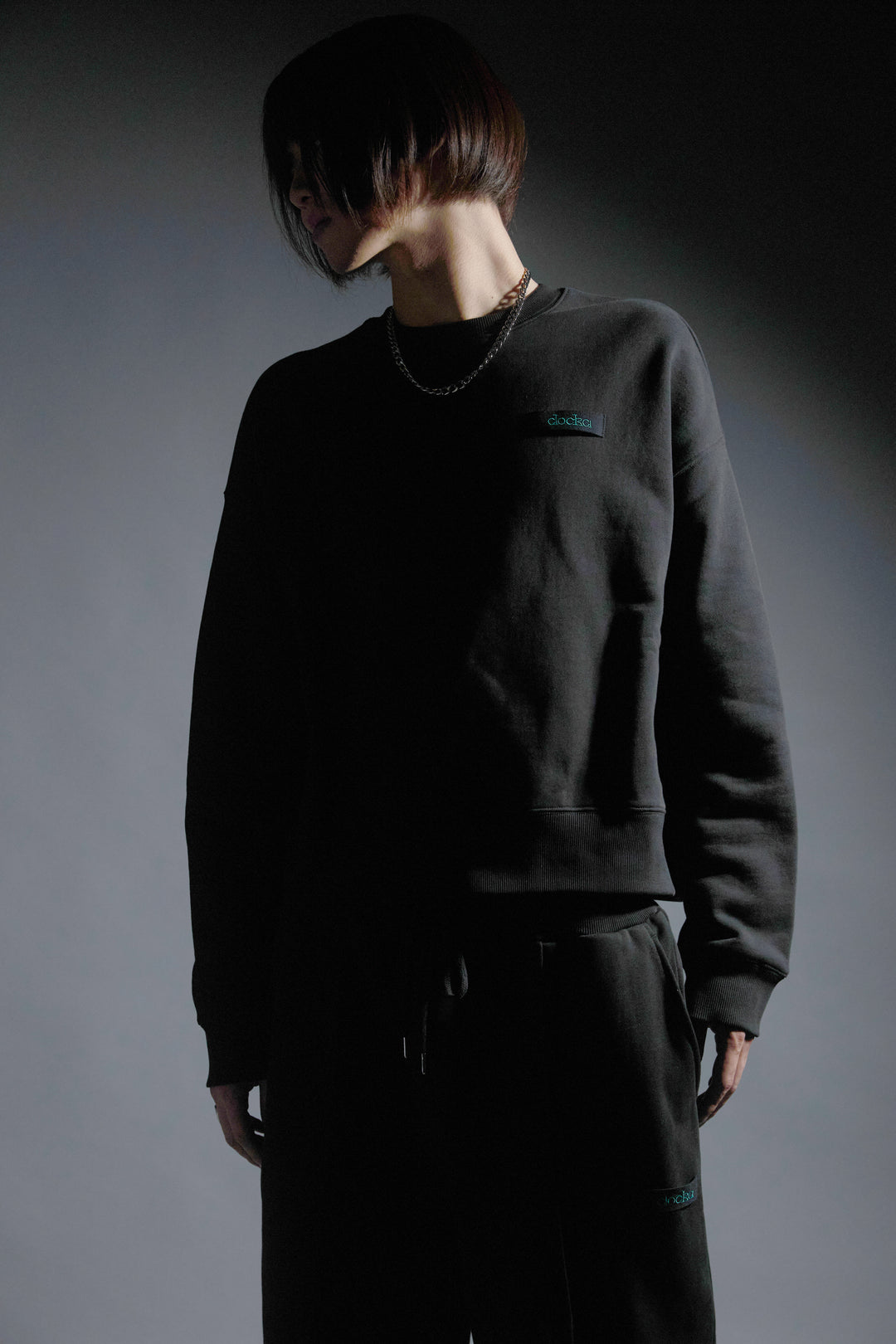 Logo Heavy Sweat(BLACK)
