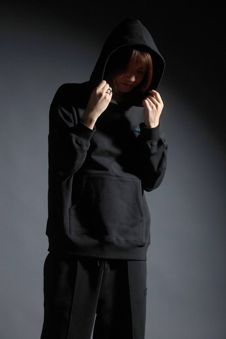 Logo Heavy Hoodie(BLACK)