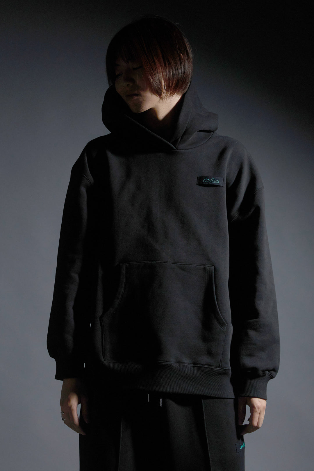 Logo Heavy Hoodie(BLACK)