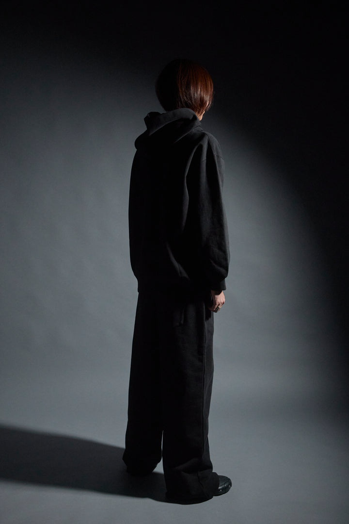 【SET】Logo Heavy Hoodie/Logo Sweat Pants(BLACK)