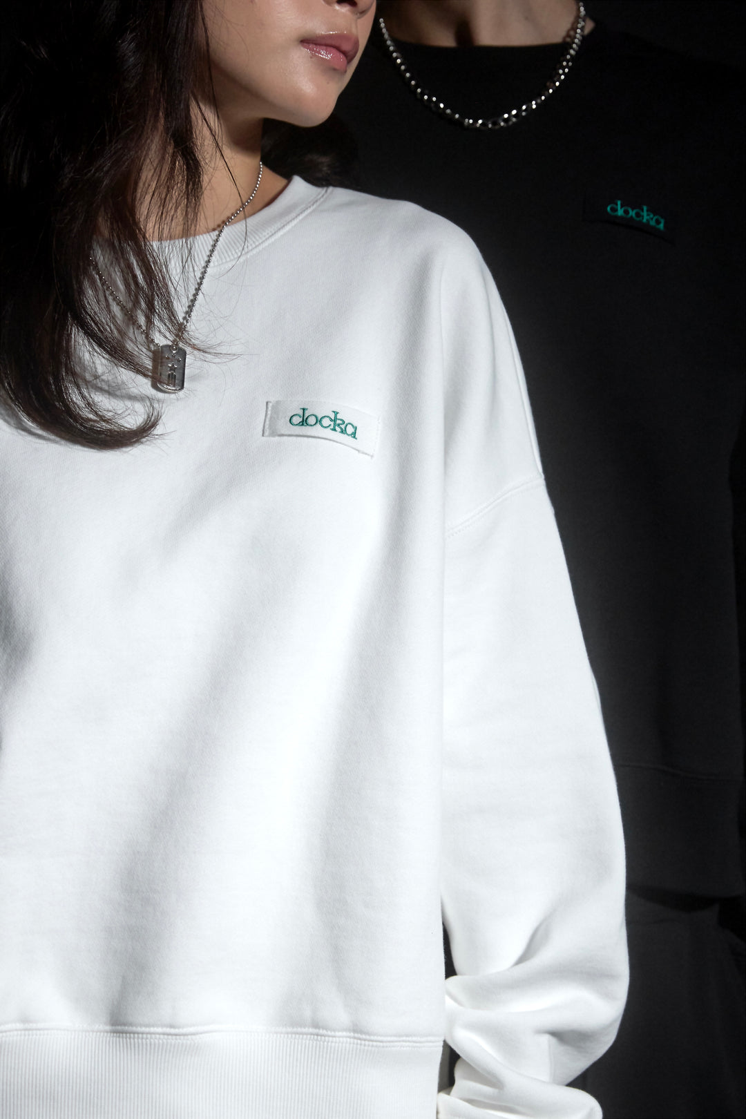 Logo Heavy Sweat(WHITE)