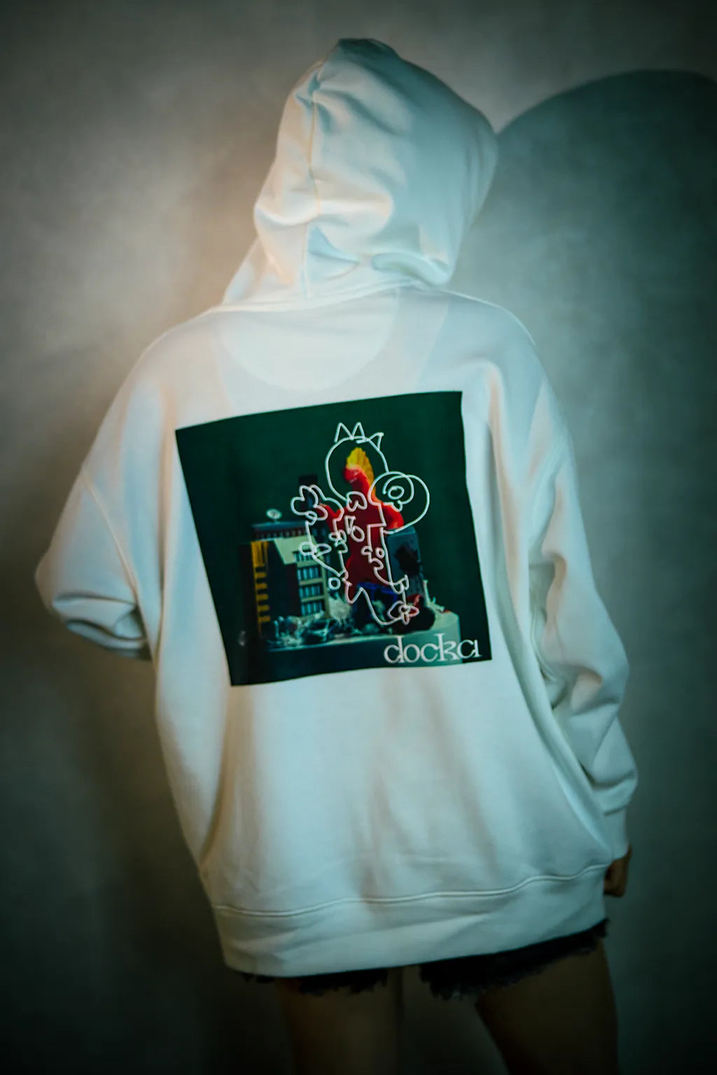 Monster Metropolis Graphic Hoodie