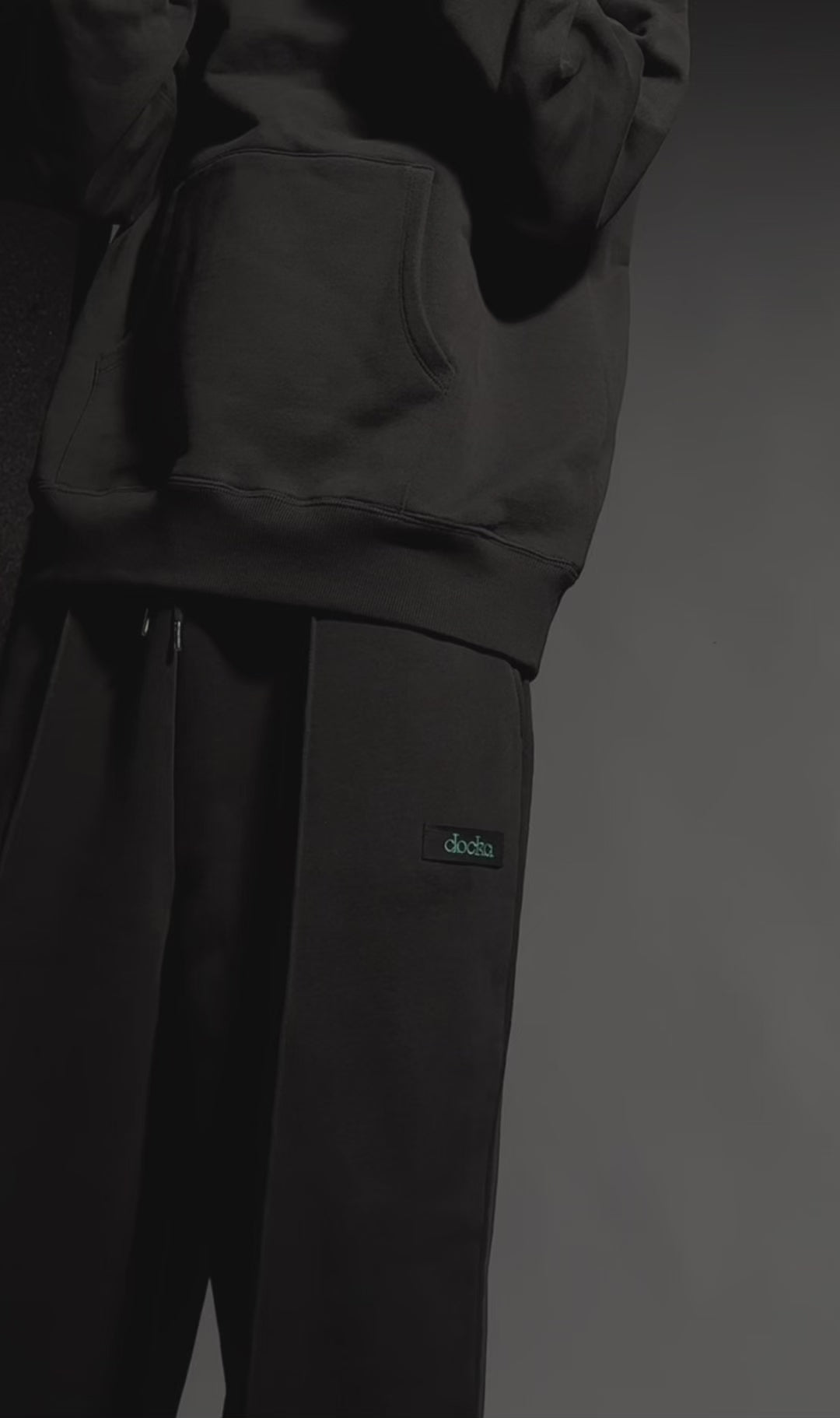 Logo Sweat Pants(BLACK)