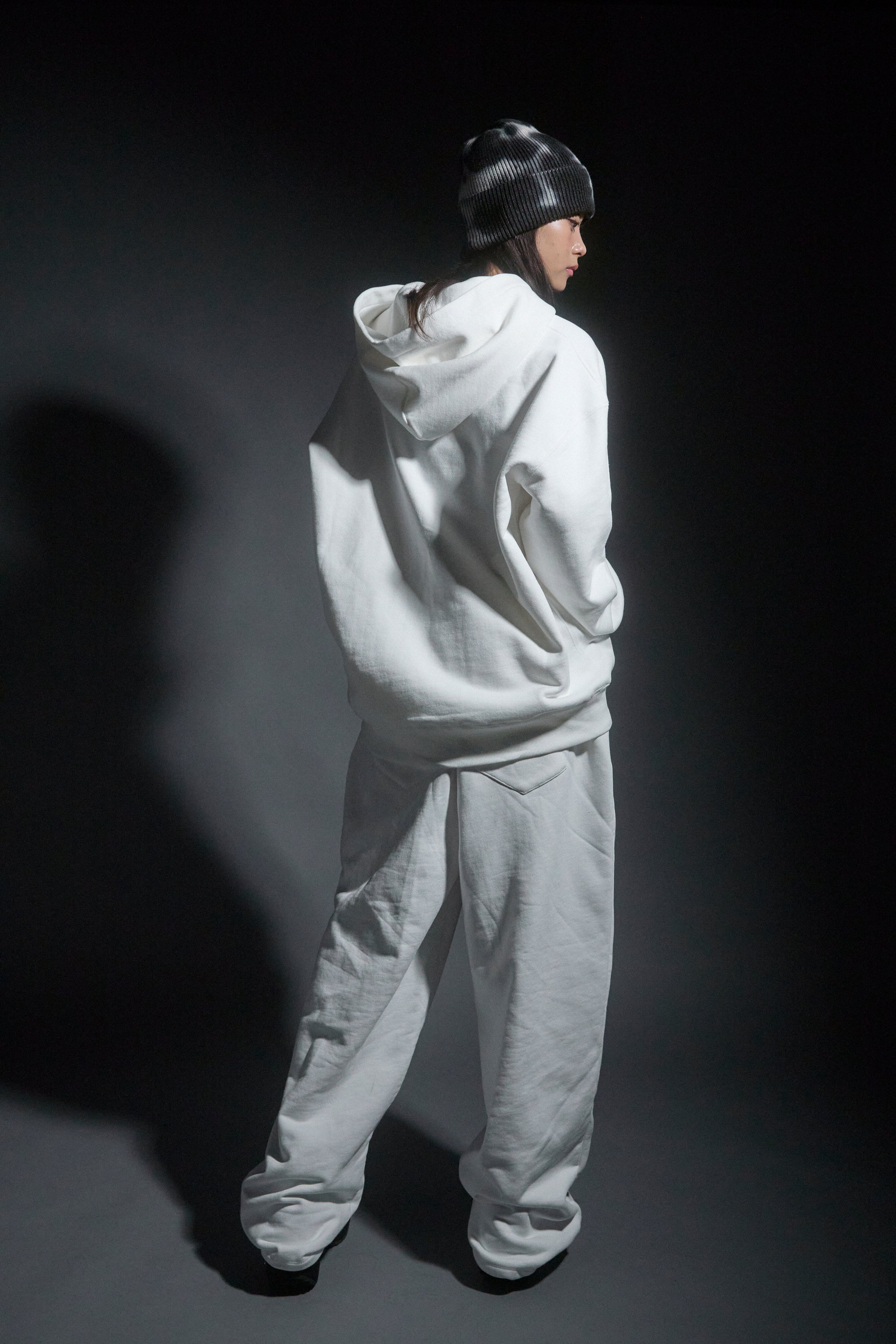 【SET】Logo Heavy Hoodie／Logo Sweat Pants(WHITE)